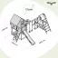 Climbing frame JungleJumbo Pure  834841_k
