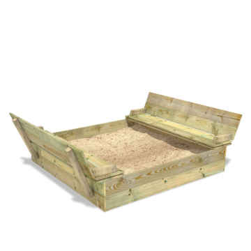 SandSeat XL Sandpit with lift-up lid  620260_k