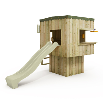 Tower playhouse with flat roof CosyCubic Camp  835269_k