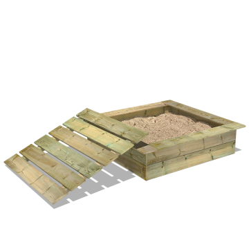 PowerPit Sandpit with cover  850048_k