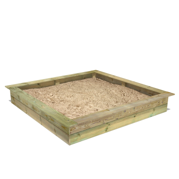 PowerPit Sandpit 195x195x30 cm  850055