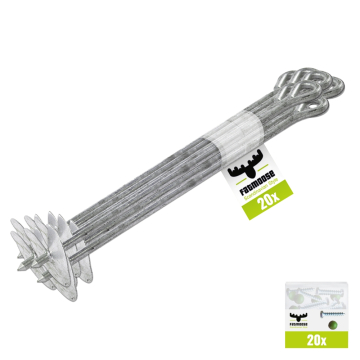 QuickRoot Ground anchor Set of 20  621237