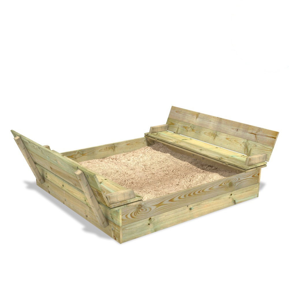 SandSeat XL sandpit from wood - available in 2 sizes | Fatmoose.co.uk