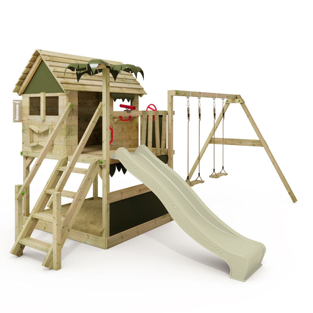 Climbing frame with slide TapaTaka Tribe XXL | Fatmoose.co.uk