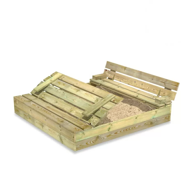 SandSeat Sandpit with lift-up lid  620247_k