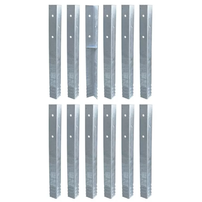 SolidRoot Angle anchor Set of 12  621224